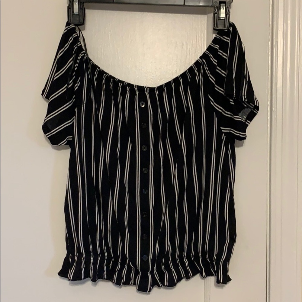 H&M off-the-shoulder top